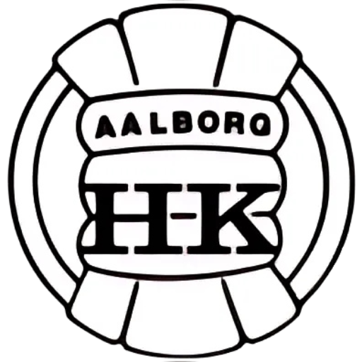 Aalborg HK sort-hvidt klublogo